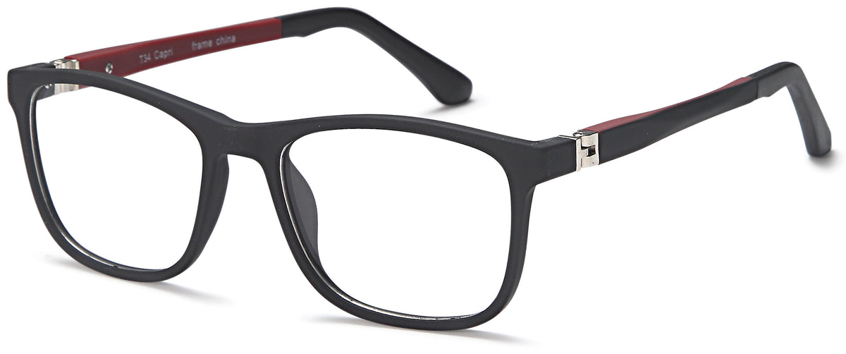 Modern Square T34 Frame Eyeglass Factory Outlet