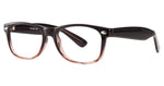 Black-Modern Wayfarer Soho 1011 Frame-Prescription Glasses-Eyeglass Factory Outlet