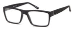 Black-Trendy Wayfarer Evan Frame-Prescription Glasses-Eyeglass Factory Outlet