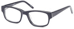 Blue-Modern Square T 24 Frame-Prescription Glasses-Eyeglass Factory Outlet