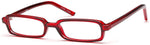 Burgundy-Modern Rectangular US 65 Frame-Prescription Glasses-Eyeglass Factory Outlet