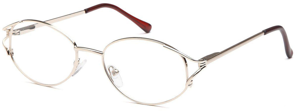 
                  
                    Gold-Classic Oval PT 7704 Frame-Prescription Glasses-Eyeglass Factory Outlet
                  
                