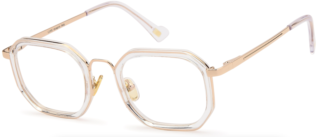Hug Octagonal Spectacles Geometric Octagon DC505 Frame – Eyeglass Factory Outlet