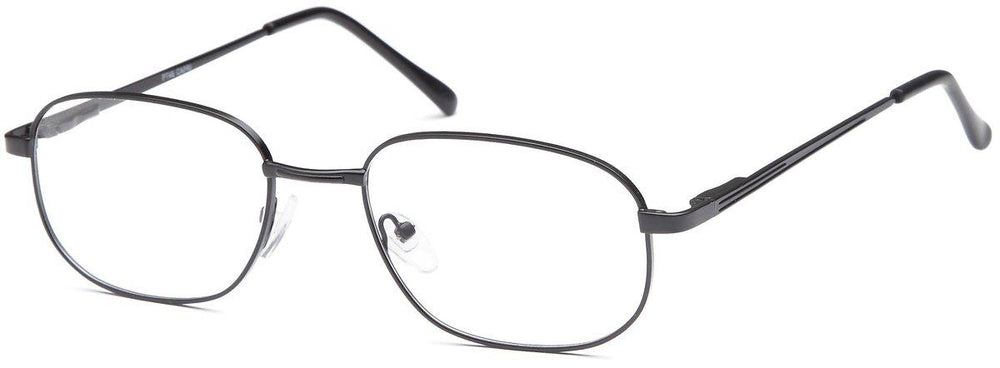Black-Classic Oval PT 48 Frame-Prescription Glasses-Eyeglass Factory Outlet