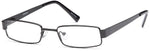 Black-Classic Rectangular PT 89 Frame-Prescription Glasses-Eyeglass Factory Outlet