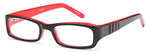 Black-Modern Oval Kids T 15 Frame-Prescription Glasses-Eyeglass Factory Outlet