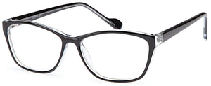 
                  
                    Black-Modern Oval U 204 Frame-Prescription Glasses-Eyeglass Factory Outlet
                  
                