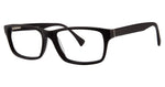 Black-Modern Rectangular V 836 Frame-Prescription Glasses-Eyeglass Factory Outlet