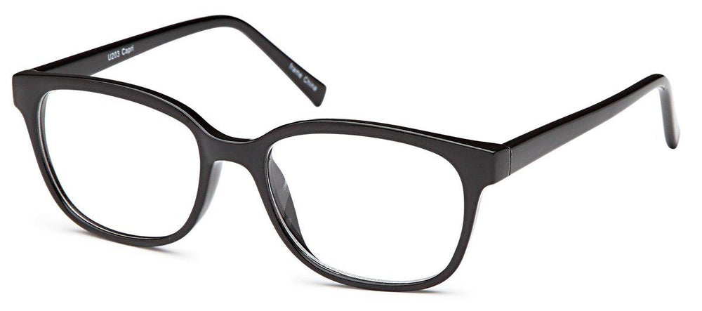 
                  
                    Black-Modern Round U 203 Frame-Prescription Glasses-Eyeglass Factory Outlet
                  
                