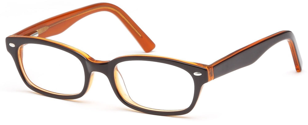 Black-Modern Wayfarer T 20 Frame-Prescription Glasses-Eyeglass Factory Outlet