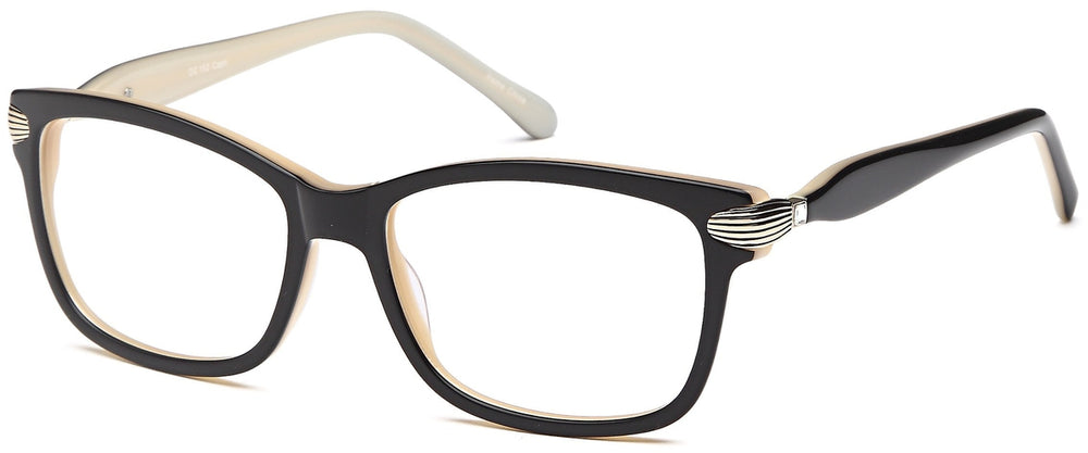 
                  
                    Black-Trendy Cat Eye DC 152 Frame-Prescription Glasses-Eyeglass Factory Outlet
                  
                