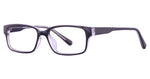 Black/Crystal-Modern Rectangular Soho 111 Frame-Prescription Glasses-Eyeglass Factory Outlet