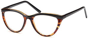 
                  
                    Black/Tortoise-Funky Oval US 79 Frame-Prescription Glasses-Eyeglass Factory Outlet
                  
                