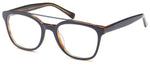 Blue-Trendy Wayfarer DC 321 Frame-Prescription Glasses-Eyeglass Factory Outlet