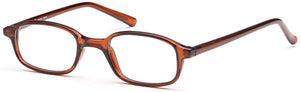 
                  
                    Brown-Classic Oval U 19 Frame-Prescription Glasses-Eyeglass Factory Outlet
                  
                