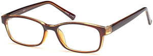 
                  
                    Brown-Classic Square U 201 Frame-Prescription Glasses-Eyeglass Factory Outlet
                  
                