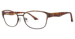 Brown-Modern Rectangular EXP 1123 Frame-Prescription Glasses-Eyeglass Factory Outlet