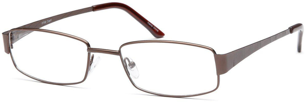 
                  
                    Brown-Modern Rectangular PT 88 Frame-Prescription Glasses-Eyeglass Factory Outlet
                  
                