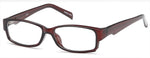 Brown-Modern Rectangular US 70 Frame-Prescription Glasses-Eyeglass Factory Outlet
