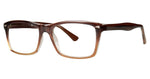 Brown-Modern Wayfarer Soho 1024 Frame-Prescription Glasses-Eyeglass Factory Outlet