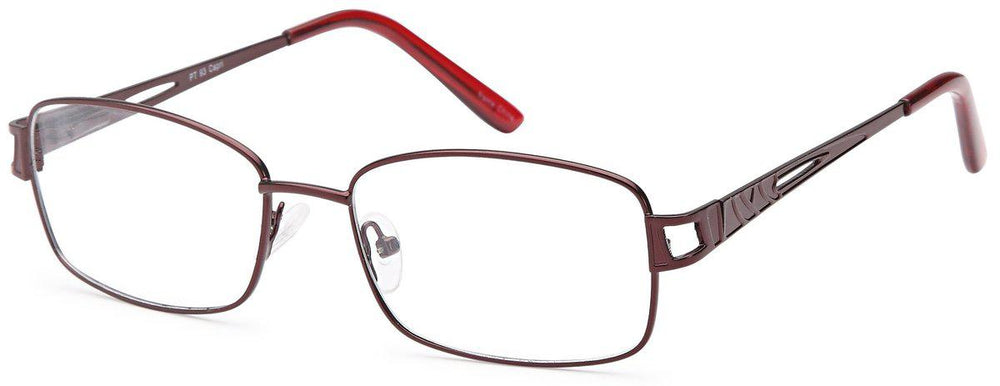 
                  
                    Burgundy-Classic Square PT 93 Frame-Prescription Glasses-Eyeglass Factory Outlet
                  
                