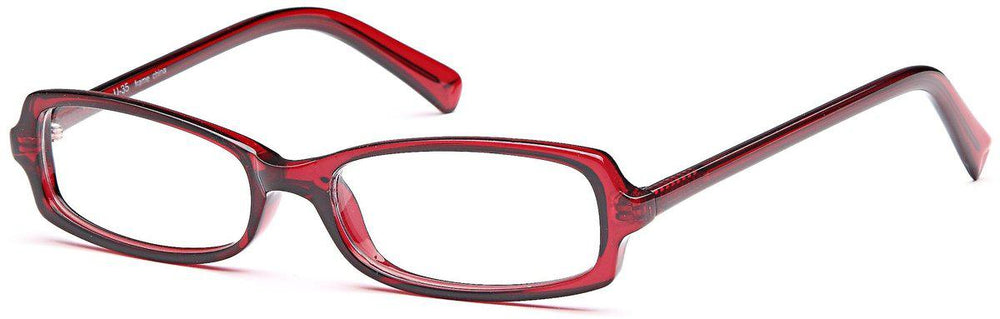 Burgundy-Modern Rectangular U35 Frame-Prescription Glasses-Eyeglass Factory Outlet