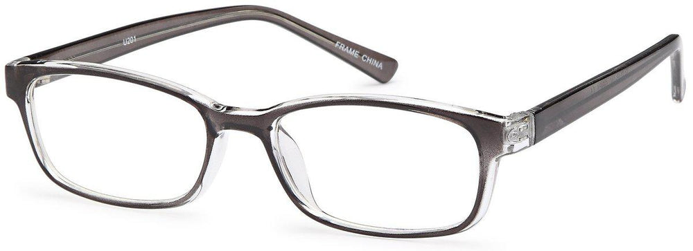 
                  
                    Grey-Classic Square U 201 Frame-Prescription Glasses-Eyeglass Factory Outlet
                  
                