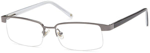 
                  
                    Gunmetal-Trendy Rectangular VP 111 Frames-Prescription Glasses-Eyeglass Factory Outlet
                  
                