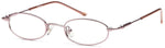 Pink-Classic Oval VP 18 Frame-Prescription Glasses-Eyeglass Factory Outlet