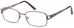 Purple-Classic Square PT 93 Frame-Prescription Glasses-Eyeglass Factory Outlet