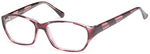 Red-Modern Square US 54 Frame-Prescription Glasses-Eyeglass Factory Outlet